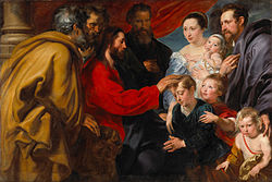 Anthony van Dyck: Let the Children Come to Me