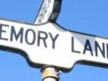 memory lane sign